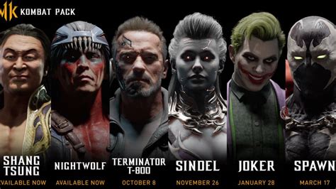 Mortal Kombat 11 DLC Characters Confirmed, Pack Includes Terminator ...