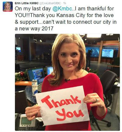 MOSTLY PREGGO KMBC WEATHER LADY ERIN LITTLE CALLS IT QUITS!!!