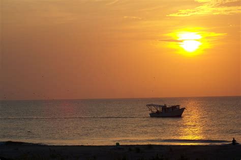 Shrimping boat on Tybee Island :) | Tybee island, Sunset, Sunrise sunset