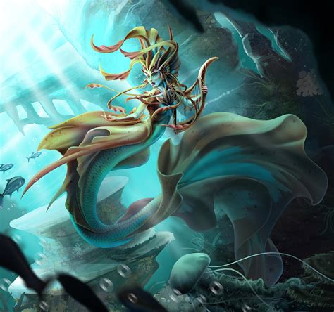 ArtStation - Siren Merfolk