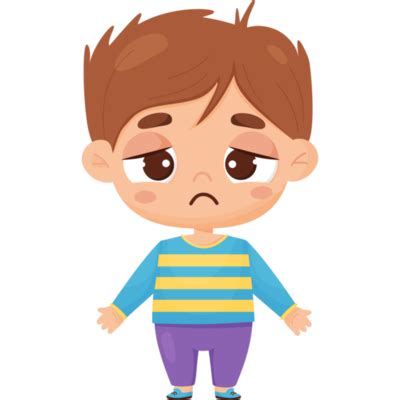 Niño Pensando PNG para descargar gratis