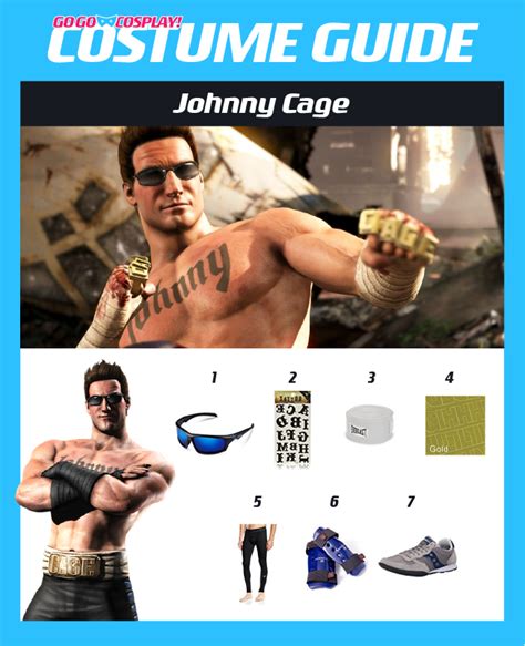 Johnny Cage Costume - DIY Guide for MK Cosplay & Halloween | Johnny ...