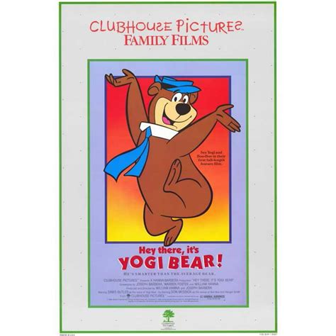 Hey There It's Yogi Bear - movie POSTER (Style B) (27" x 40") (1964 ...