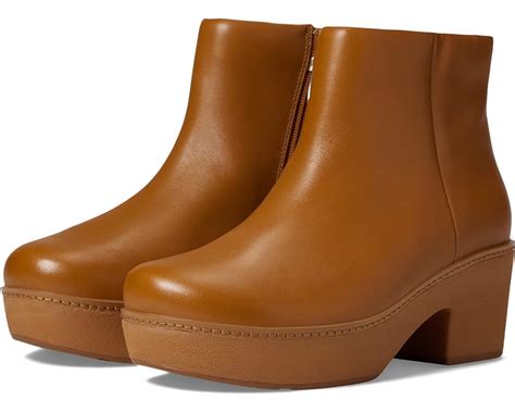 FitFlop Pilar Leather Ankle Boots | Zappos.com