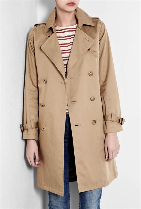 Double Breasted Cotton Ultimate Trench Coat by A.P.C. Style Makeover ...