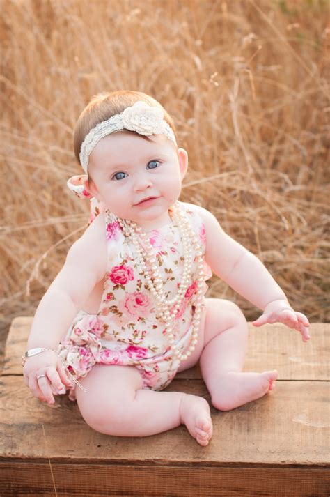 Robinwood Photography: Six Month Old Baby Girl Pictures / Oregon City ...