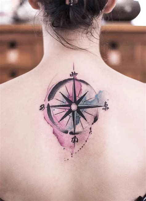 52 Beautiful Compass Tattoos with Meaning