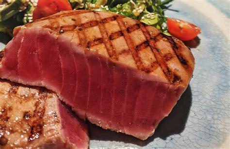 Grill Seared Bluefin Tuna Steak Recipe - Riviera Seafood Club