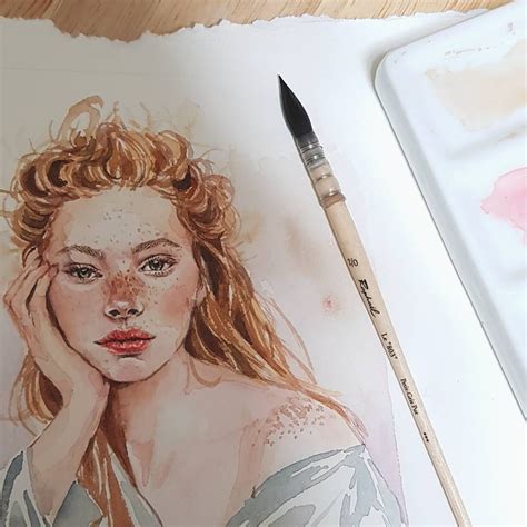 Watercolor Portraits, Watercolor Paintings, Watercolor Sketch, Learn ...