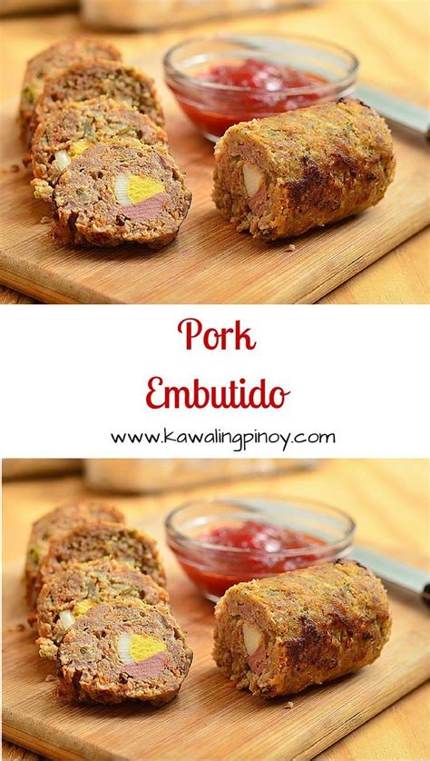 Embutido recipe filipino ground pork meatloaf – Artofit