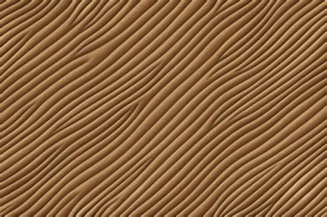 Premium AI Image | A brown sand texture with lines in the middle.