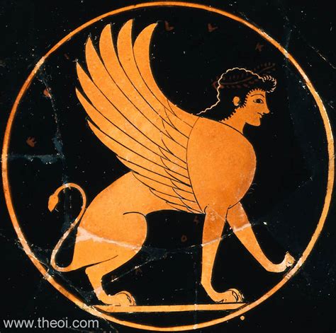 SPHINX - Woman-Headed Lion of Greek Mythology