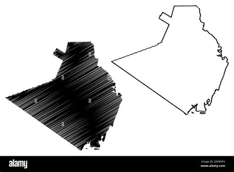 Kwale County (Republic of Kenya, Coast Province) map vector ...