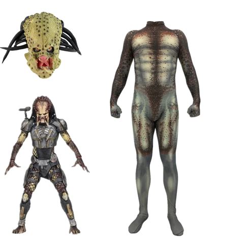 Cosplay Movie Alien vs. Predator Costume 3D Print Predator Basic Suit ...