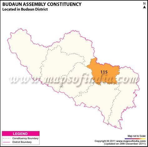 Badaun Assembly Constituency Map, Badaun Election 2017 Results