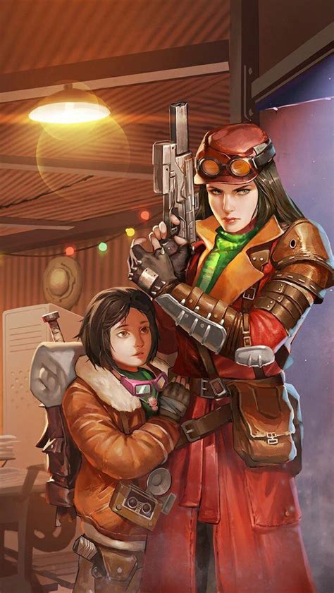 Piper art from Fallout Shelter Online : r/fo4