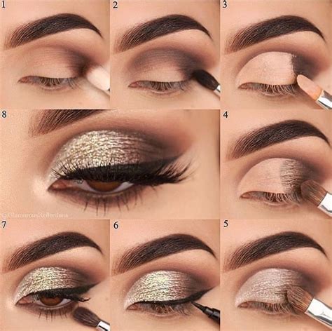 20 Step By Step Eye Makeup Tutorials With Pictures - The Glossychic ...