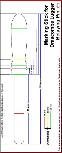 Making Belaying Pins - Wood-turning Project 1