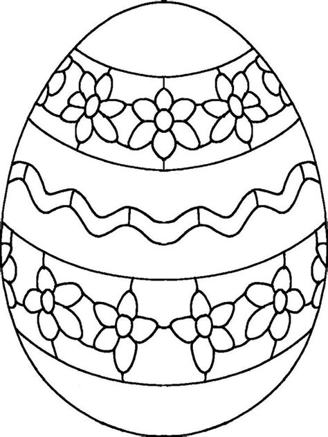 Coloriages œufs de Pâques | Easter egg coloring pages, Egg coloring ...