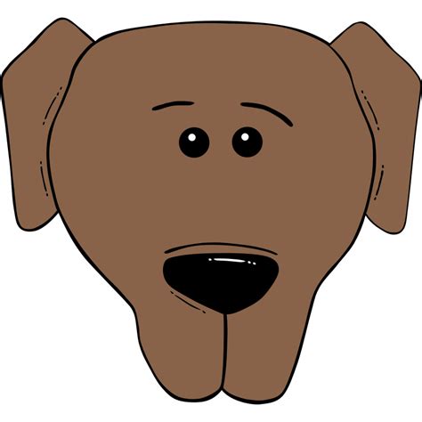 dog face clipart no background - Clip Art Library