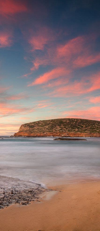 Sunset in Cala Comte, Ibiza, Spain