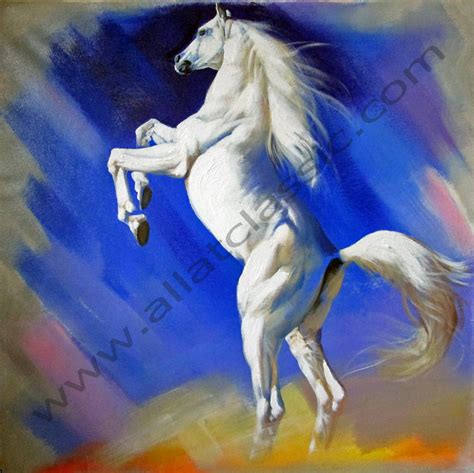 Rearing Horse Painting at PaintingValley.com | Explore collection of ...