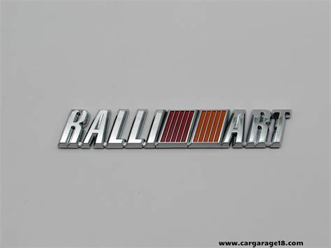 Ralliart Emblem Size 16x3cm - CarGarage18