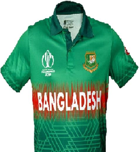 Amazon.com: Bangladesh Cricket Team Official Jersey ICC World Cup 2019 ...