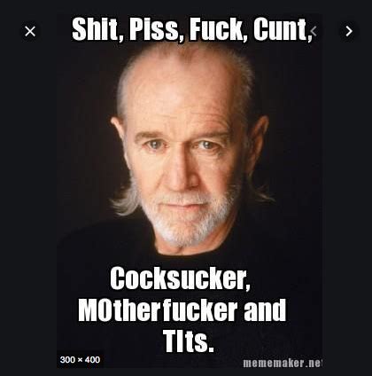 George Carlin’s “Seven Words You Can Never Say on Television” (But You ...