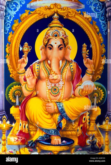 Lord Ganesh Elephant God Stock Photo - Alamy