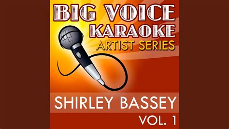 Something (In the Style of Shirley Bassey) (Karaoke Version) - YouTube