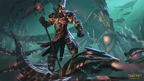 Download Poseidon (Smite) Video Game Smite 4k Ultra HD Wallpaper