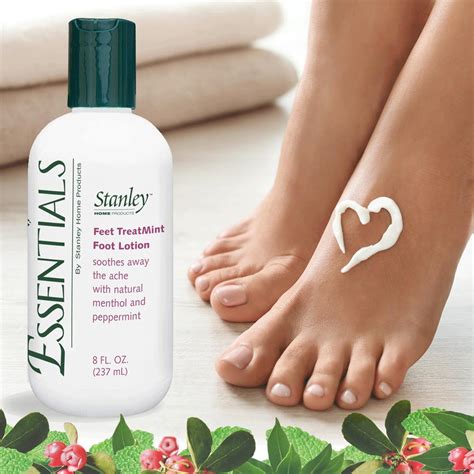 Essentials Feet TreatMint Foot Lotion - Moisturizing Foot Cream w/ Coo ...