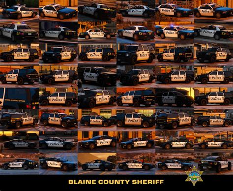 Blaine County Sheriff Livery Pack 5.0 (2K & 4K) - GTA5-Mods.com