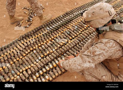 Arranging Unexploded Ordnance Stock Photo - Alamy