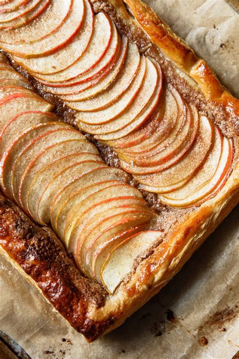 Puff Pastry Apple Tart - A Beautiful Plate