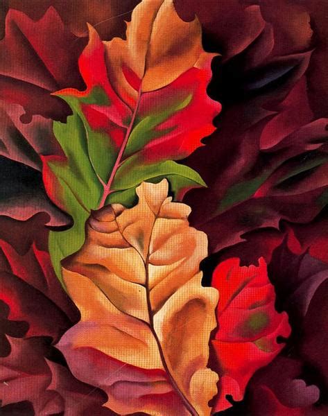 Autumn Leaves - Lake George, N.Y., 1924 - Georgia O'Keeffe - WikiArt.org