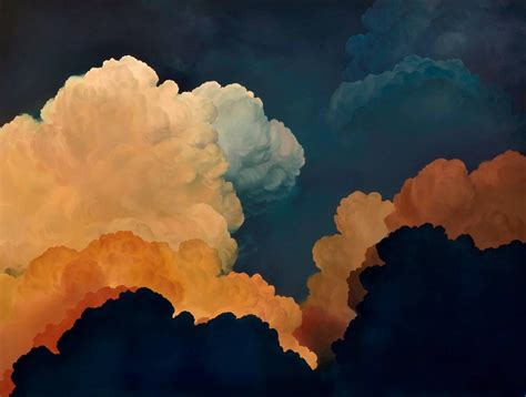 Atmosphere No. 50 (Follow You Into the Dark) | Cloud painting, Cloud ...