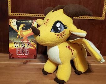 Wings of Fire Sunny Plush - Etsy Denmark