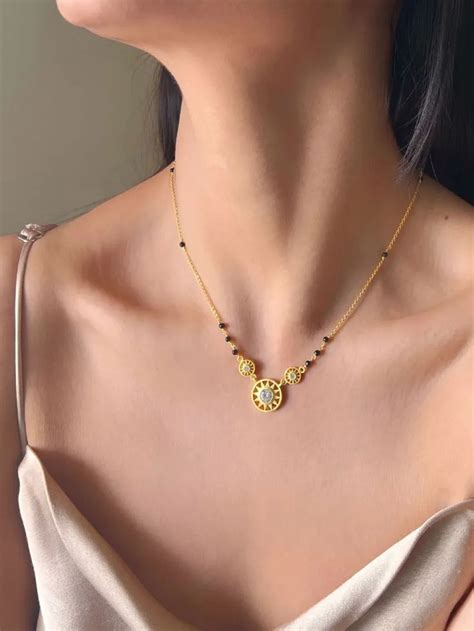 Latest Mangalsutra Designs For Brides-To-Be | Gold fashion necklace ...