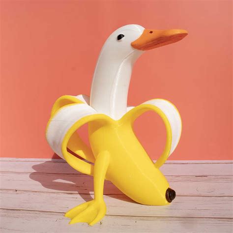 3D file Banana duck 🍌・Model to download and 3D print・Cults