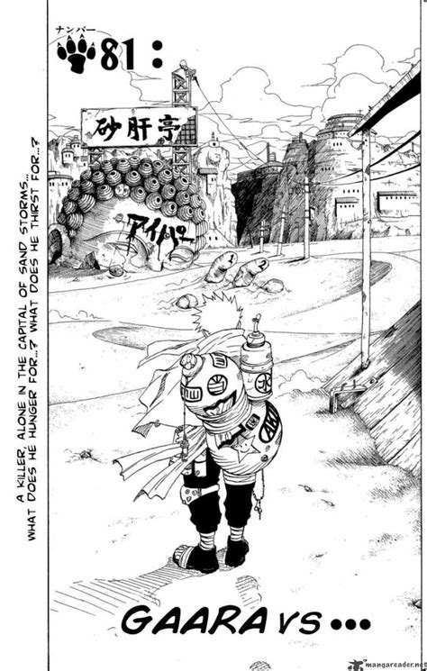 Read Manga NARUTO - Chapter 81 - Gaara Vs