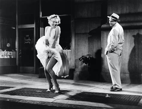 Marilyn Monroe's Famous Flying Skirt Scene Allegedly Led To Her Divorce ...