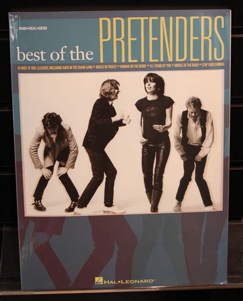 Best of the Pretenders Piano/Vocal/Guitar Artist Songbook Softcover ...