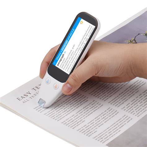 Buy Portable Scan Translation Pen Exam Reader Voice Language Translator ...