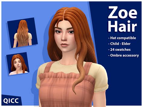 Sims 4 Cc Hair Female Maxis Match - 2024 HairStyles Ideas