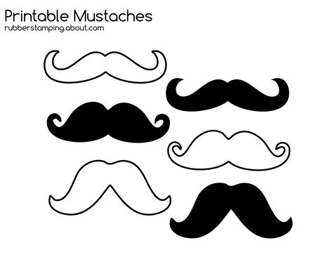 Mustache Coloring Pages at GetColorings.com | Free printable colorings ...