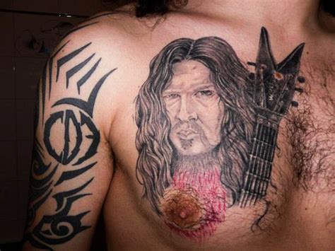 Dimebag Darrell Tribute Tattoos (100 pics)