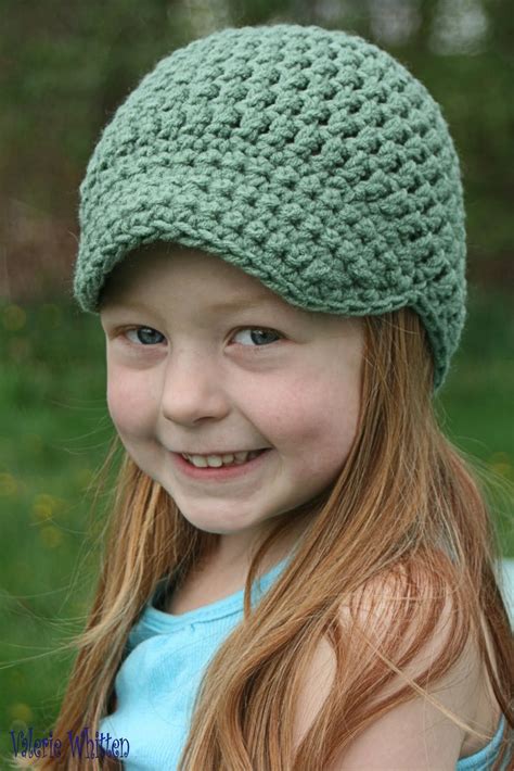 Free Pattern For Crochet Hat With Brim Web A Crochet Hat With Brim Is A ...