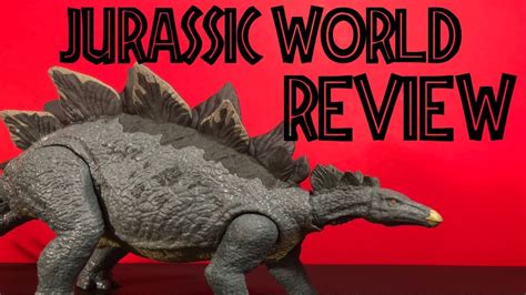 Jurassic World Fallen Kingdom Stegosaurus Unboxing and Review - YouTube